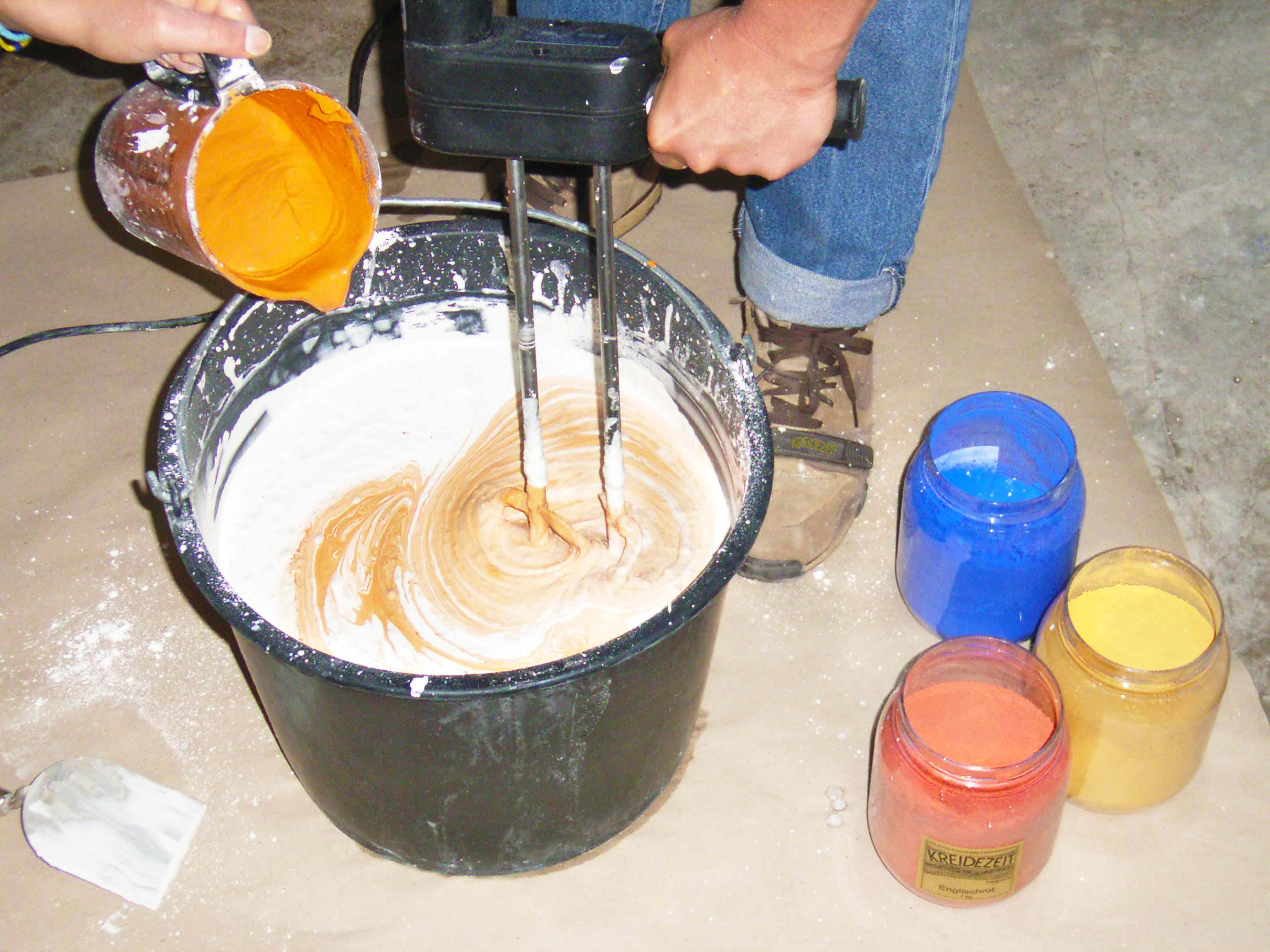 Casein Paint DIY KREIDEZEIT Naturfarben GmbH