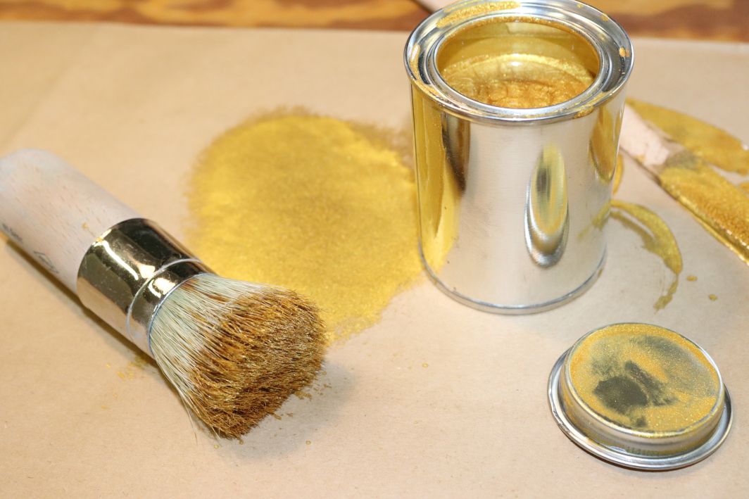 Stand Oil Paint, gold & silver - KREIDEZEIT Naturfarben GmbH